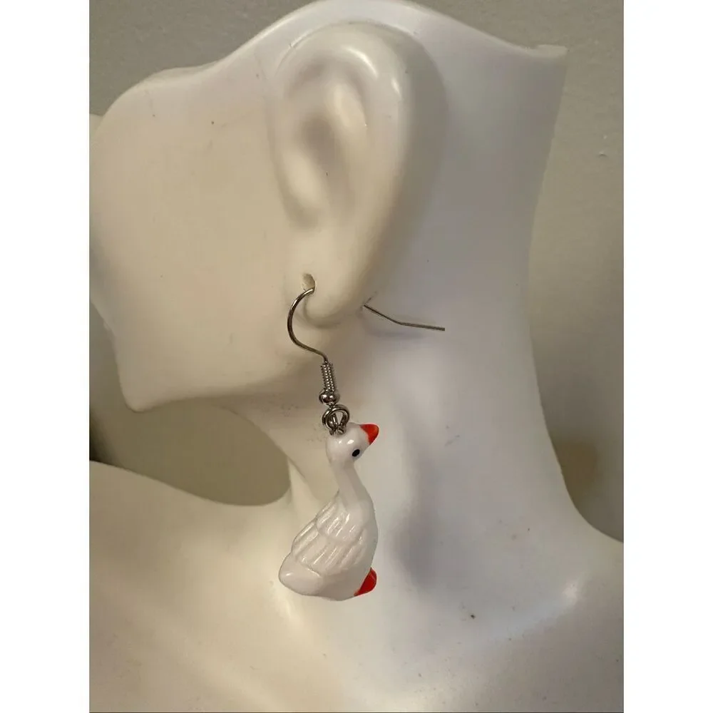 Goose Statement Earrings